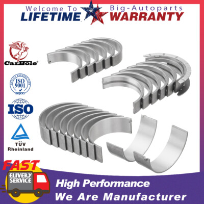 Main Rod Bearings For 2004-12 Chevrolet Colorado GMC Hummer Isuzu 3.5L 3.7L DOHC