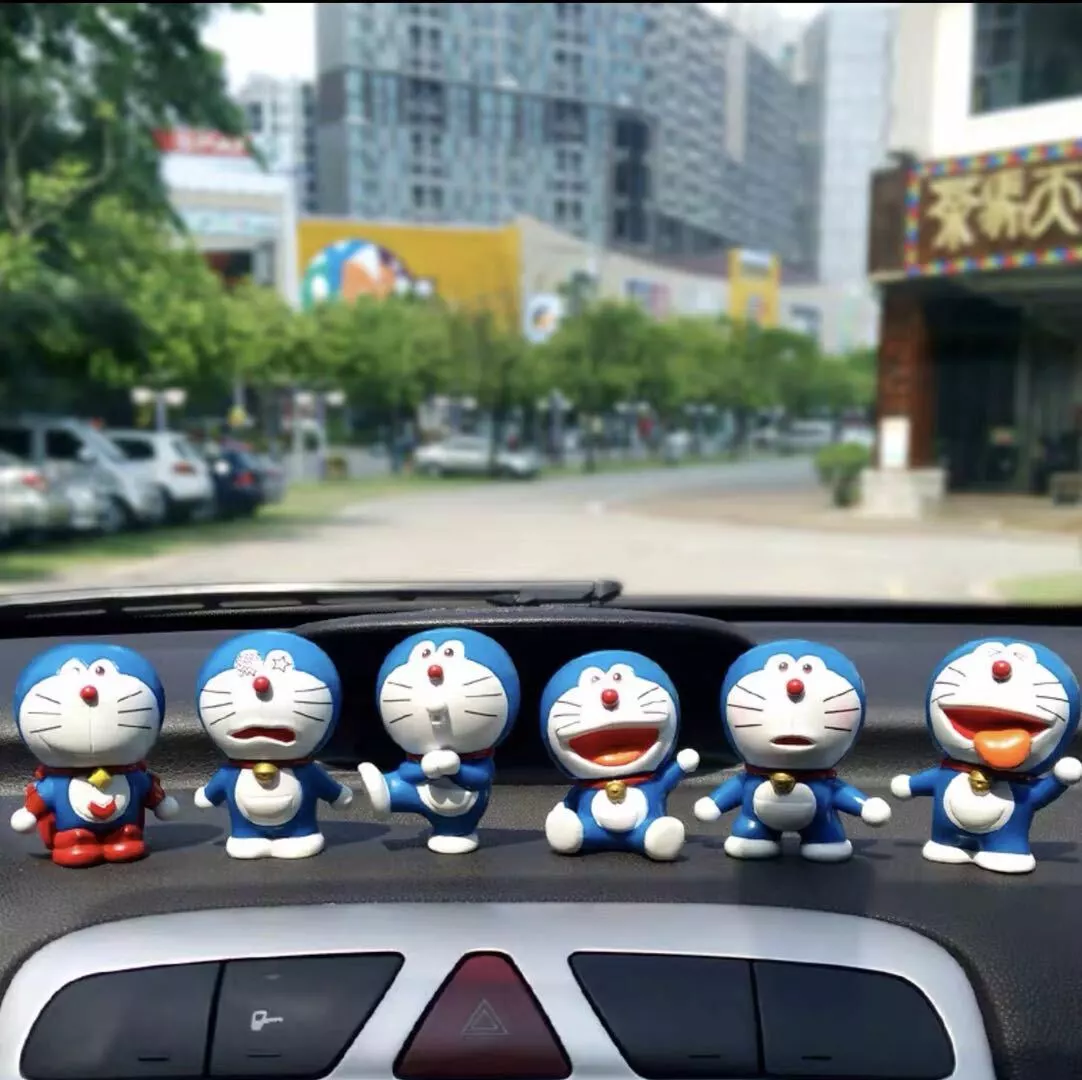 Doraemon car store set