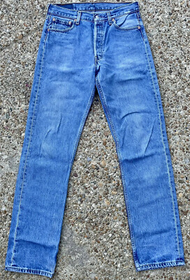 1999 LEVIS 501 BLUE JEANS 30 x 32 30x32 TAB INTACT VINTAGE | eBay