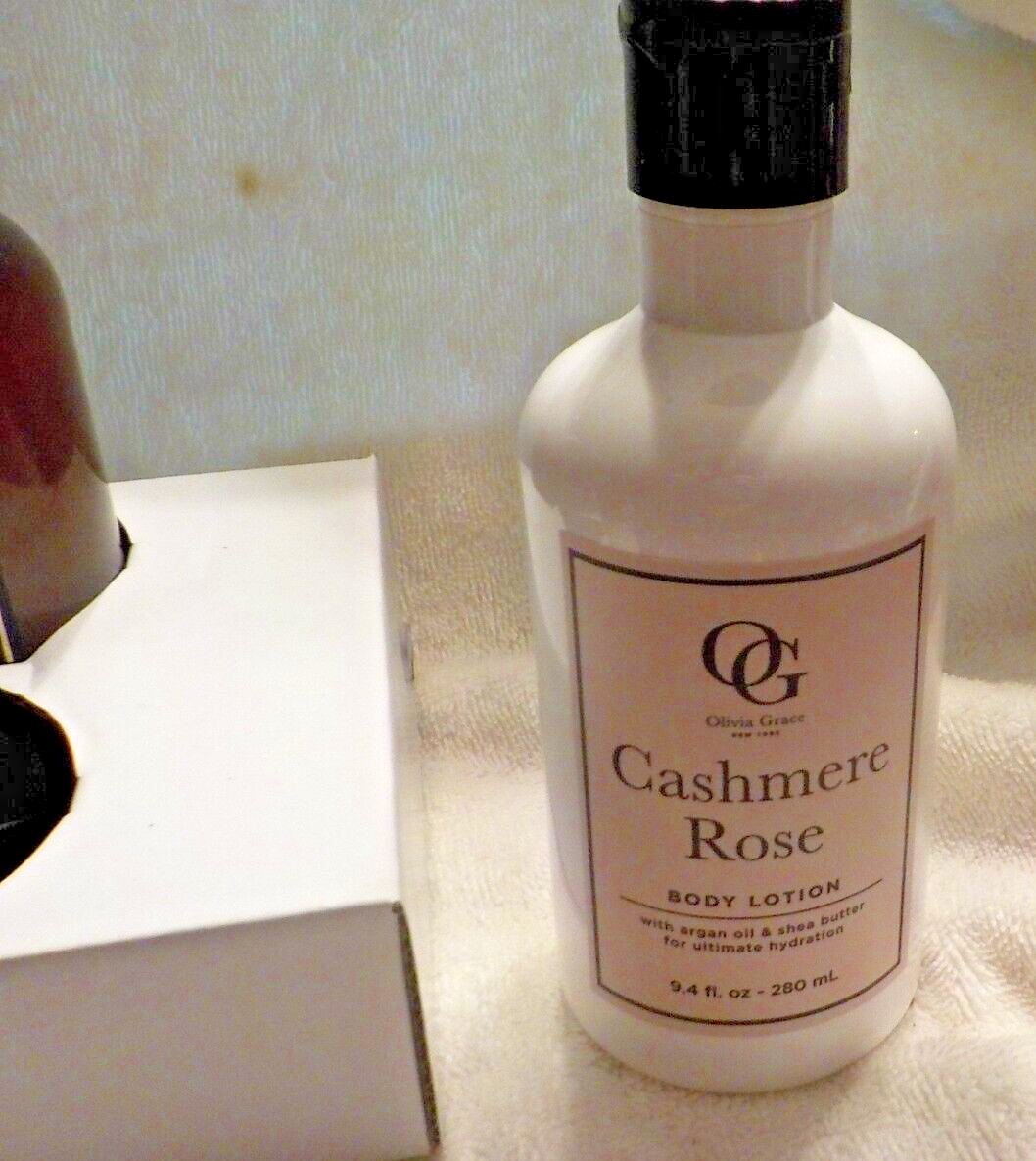 Olivia Grace 4 piece bath and body gift set in Cashmere Rose | eBay