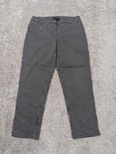 Talbots Signature Pants Womens 8 Polka Dots Stretch Casual Office Straight