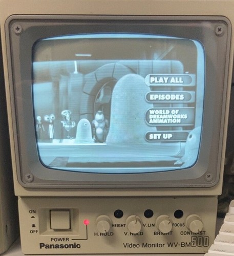 PANASONIC VIDEO MONITOR WV-BM500U 5" DIAGONAL BLACK-AND-WHITE - Picture 8 of 8