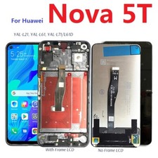 For Huawei Nova 5T Display Screen Touch Digitizer Replacement YAL-L21 L71 L61