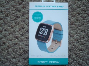 fitbit versa light blue
