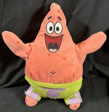 PATRICK STAR FISH SpongeBob SquarePants Plush 10 Stuffed Toy 2005 Pre-owned Ty