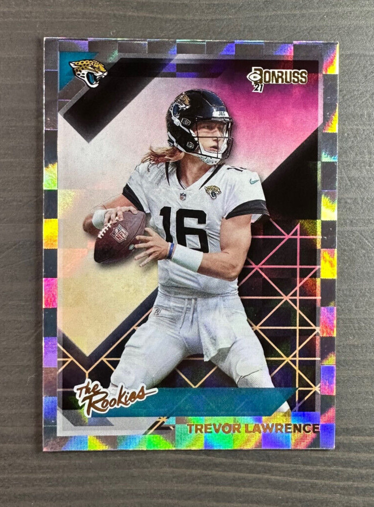 Trevor Lawrence Rookie Card 2021 Donruss The Rookies #TR-TRL - Jaguars