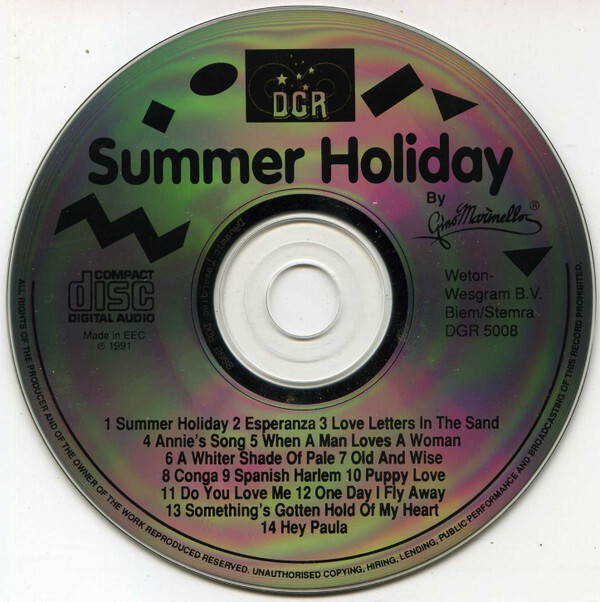 The Gino Marinello Orchestra Summer Holiday CD, Album 1991