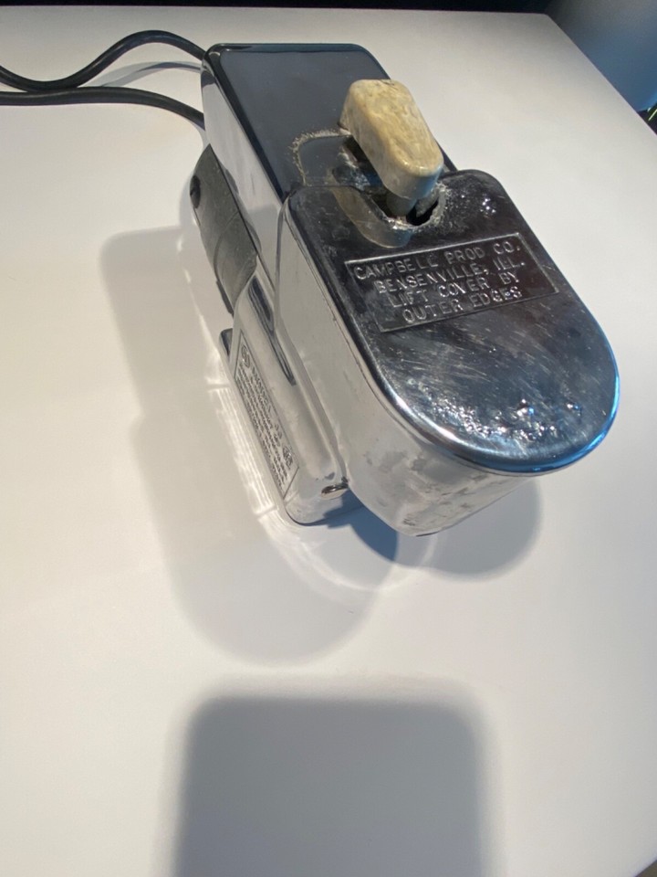 Campbell Hot Lather Machine Barber Vintage Antique eBay