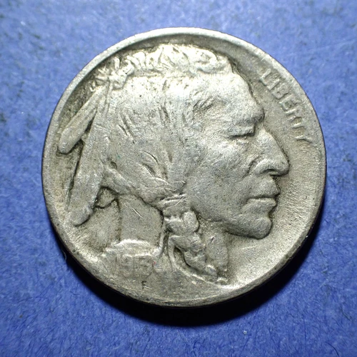 1913 Type 2 Buffalo Nickel  VF