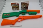 Nintendo Wii Big Buck Hunter Bundle 2 Shotgun Controllers 2 Games No Sensor Bar