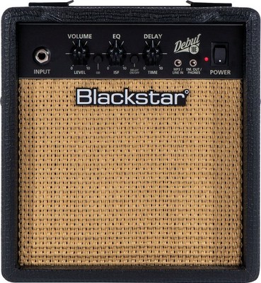 Blackstar Debut 10E Black Gitarre Combo Verstärker Amp 10 Watt 2x 3'' ISF Echo