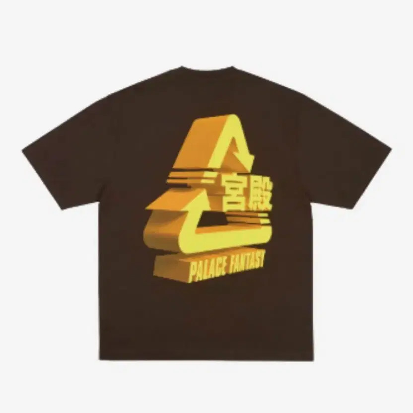 Palace Fantasy Try T-Shirt - Brown, XL/XXL, New thumbnail 2