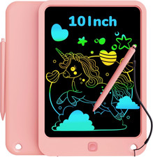 LCD Writing Tablet for Kids, 10 Inch Colorful Drawing Tablet, Educational Learni