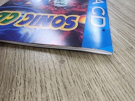 USED AUTHENTIC MANUAL ONLY - NO GAME INCLUDED -) SONIC CD (- SEGA CD
