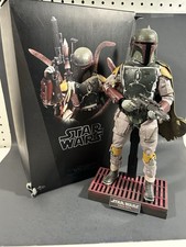 HOT TOYS STAR WARS BOBA FETT ROTJ SARLACC PIT 1 6TH SCALE FIGURE MMS313 OPENED