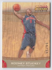 2007-08 Topps Trademark Moves Rookie Rodney Stuckey #72 In The Paint /99 (RC)