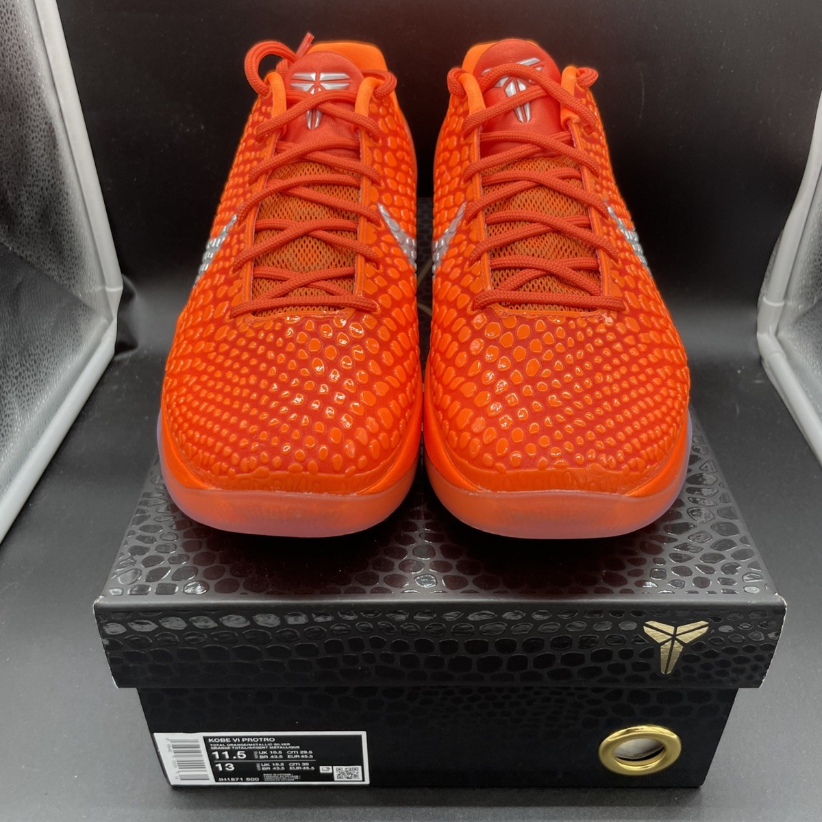 靴 Nike Kobe 6 Protro \"Total Orange\"size 33 Nike Kobe 6 Protro Total Orange Men's - IH1871-800 - US