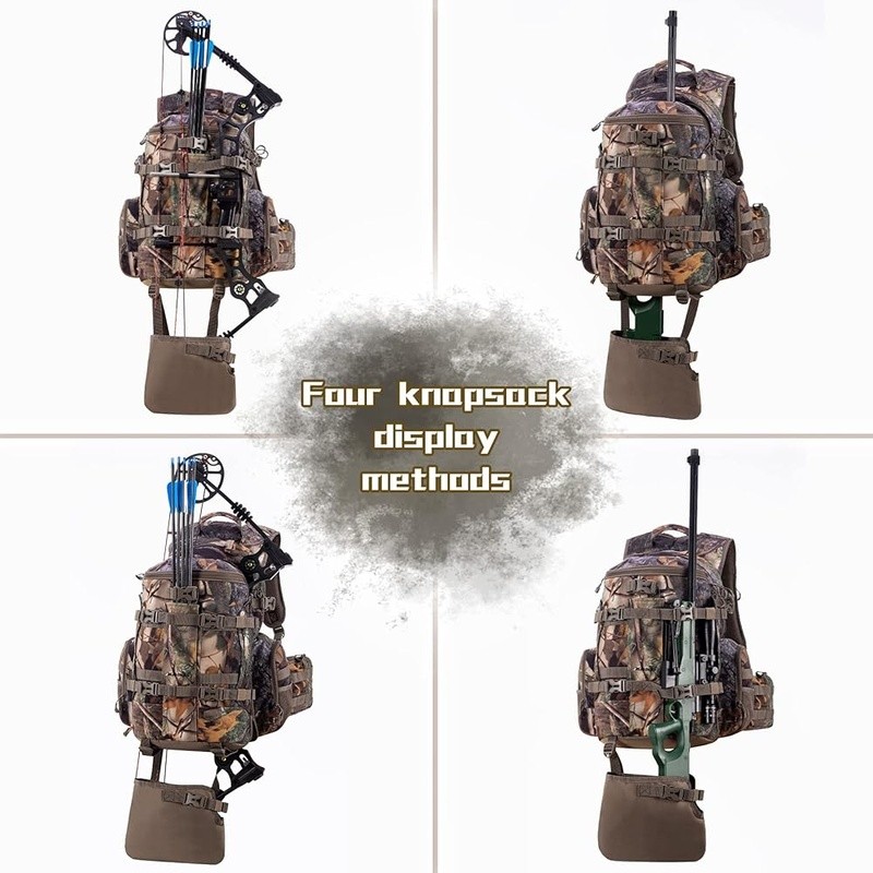 Hunting Backpack Water Resistant Multi Pocket Tactical Pack Guns & Gear New