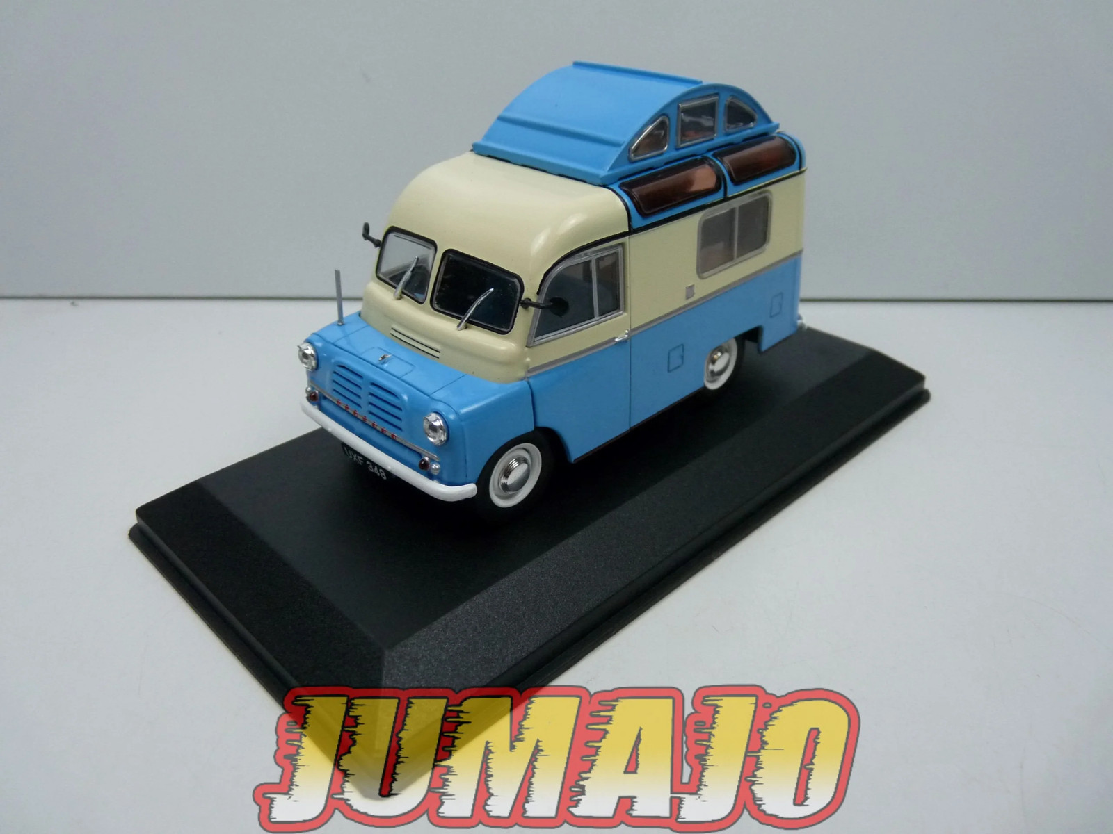 Camping-car BEDFORD CA Calthorpe 1957 miniature IXO 1/43 collection hachette CC51