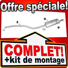 Pot d'échappement Peugeot 206