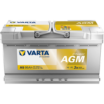 Varta 595901085K262 Varta AGM 12V 95Ah 850A für MERCEDES-BENZ