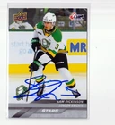 SAM DICKINSON autographed SIGNED '24/25 Upper Deck CHL card SAN JOSE SHARKS