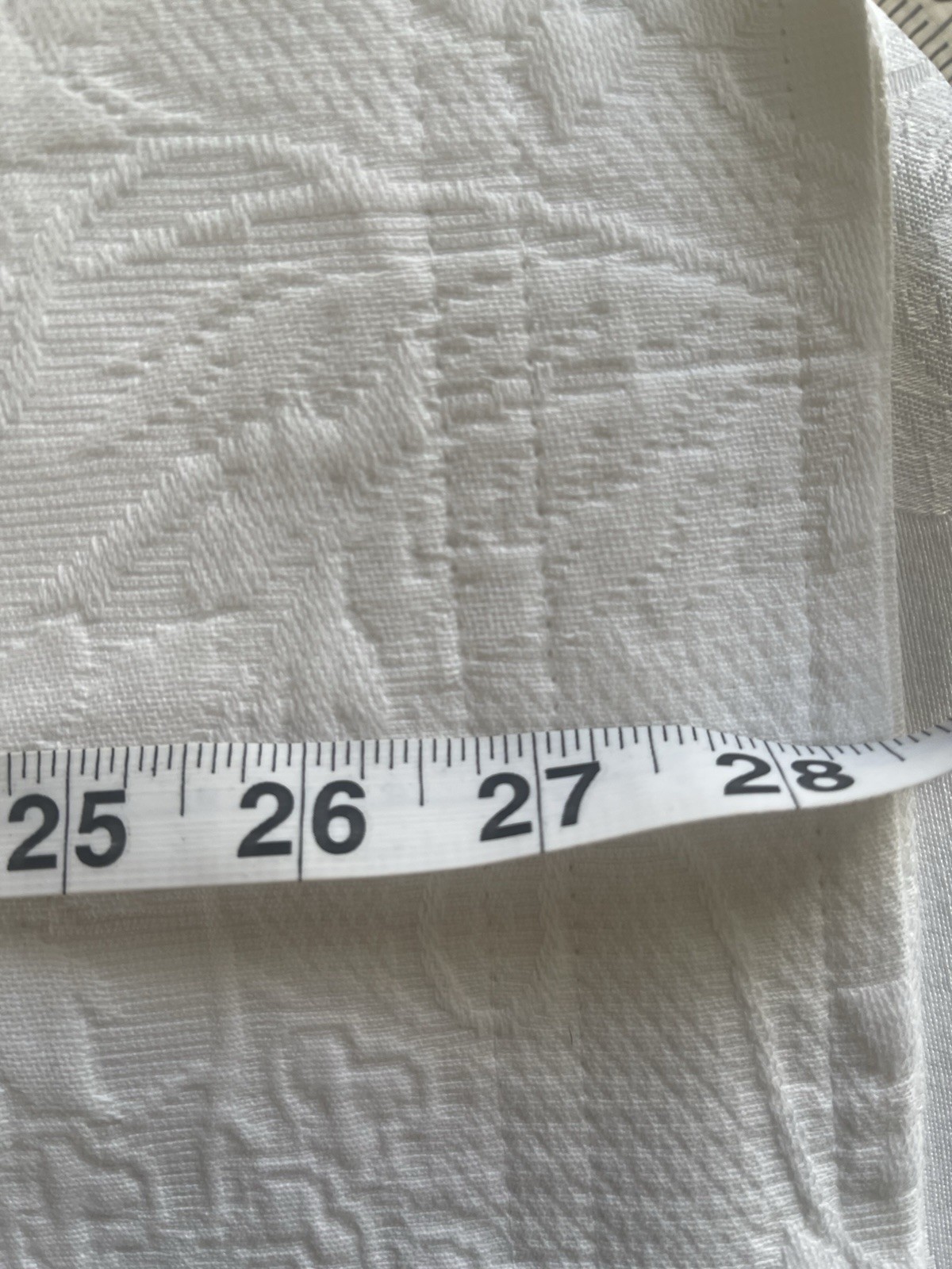 THE COMPANY STORE Chaplin Matelasse Sham 100% Cotton Embossed Sz E (27x27) Set 2