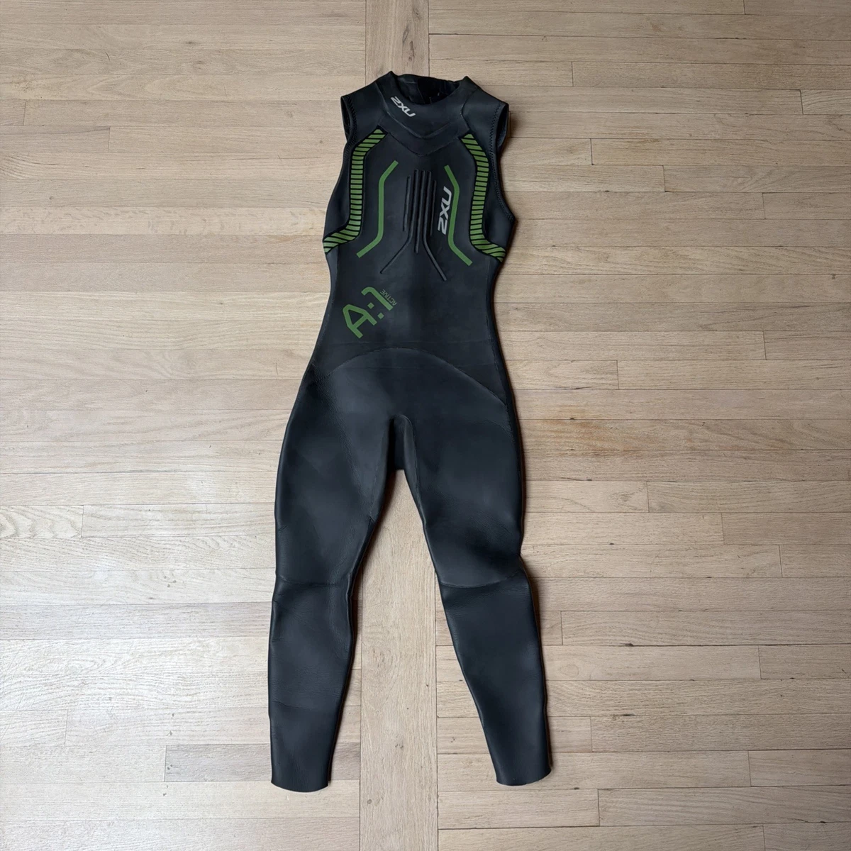 2XU A:1 ACTIVE フルスーツ ブラック/グリーン 2XU A:1 ACTIVE