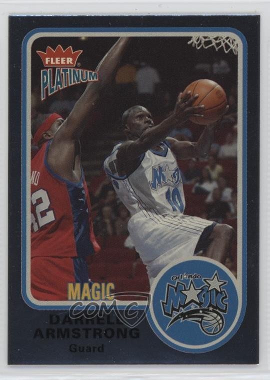 2002-03 Fleer Platinum Platinum Finish 99/100 Darrell Armstrong #3 02l6