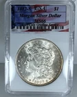 1882-S $1 Morgan Silver Dollar "66 Mint State" USA Coin Grading Slab