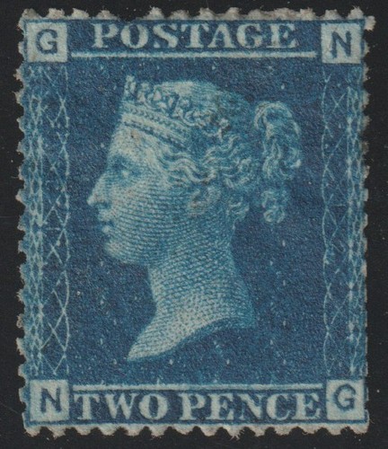 EDSROOM-20760 Great Britain 29 No Gum unbenutzt 1858-69 Platte 1 tolle Farbe CV$350