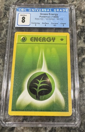 Grass Energy (1st Edition) graded CGC 8 for sale on eBay