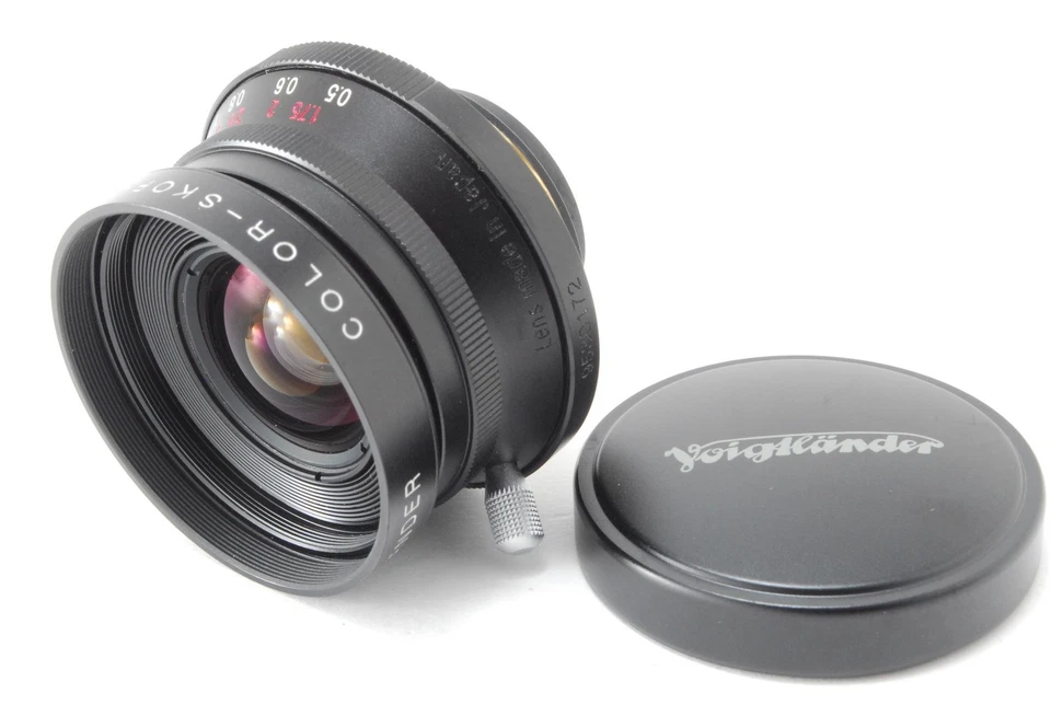 [Top PERFEITO+++] Voigtlander COLOR-SKOPAR 21mm F4 Preto LTM L39 Montagem JAPÃO - Imagem 4 de 4