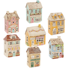 Shudehill Giftware Village Pottery Shops Cafe Tealight House Ceramic