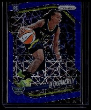 2025 Panini Prizm WNBA #95 JJ Quinerly Blue Velocity Prizms