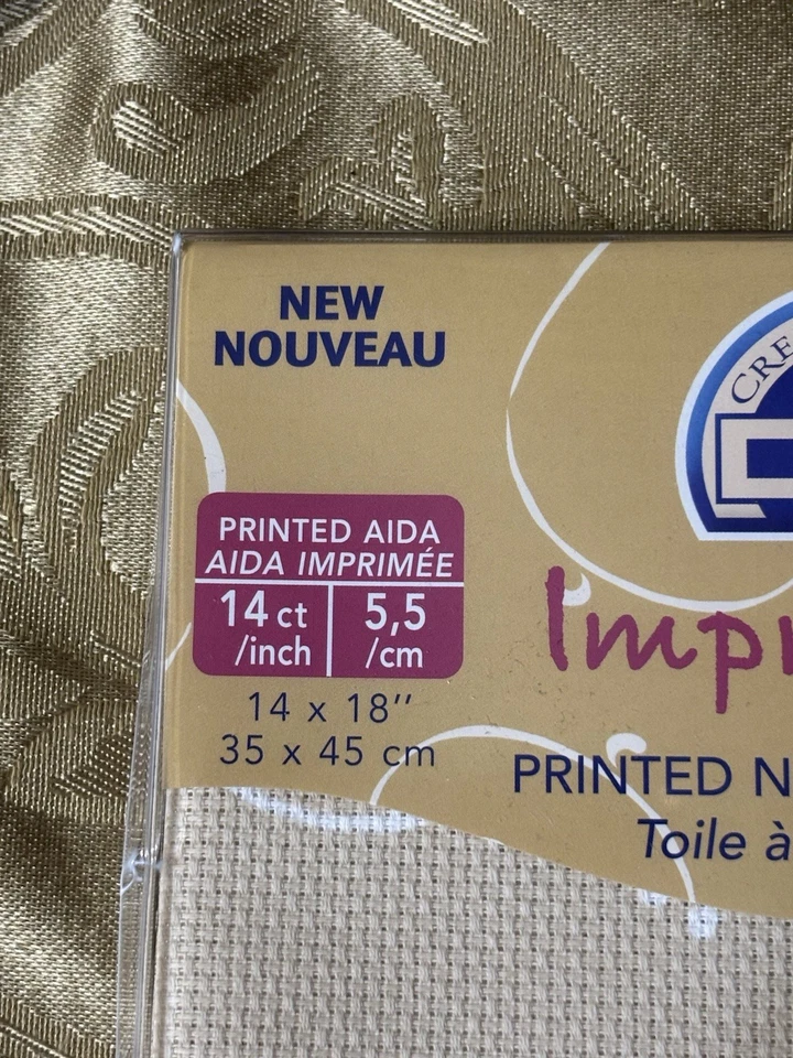 DMC Impressions Printed Needlework Cross Stitch Fabric 14 Count 14"x18" ARAB - Image 4 of 4