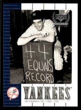 2000 Upper Deck Yankees Legends - Joe DiMaggio #4 New York Yankees