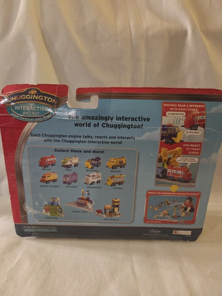 New- Chuggington Interactive Railway Action Chugger Interactive Engine Toy Train - Image 4 of 4