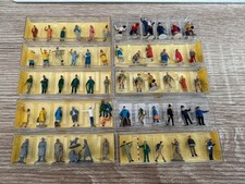 10 Kisten Preiser Figuren guter Zustand Spur H0 1:87 alles fremde OVP's (TM)