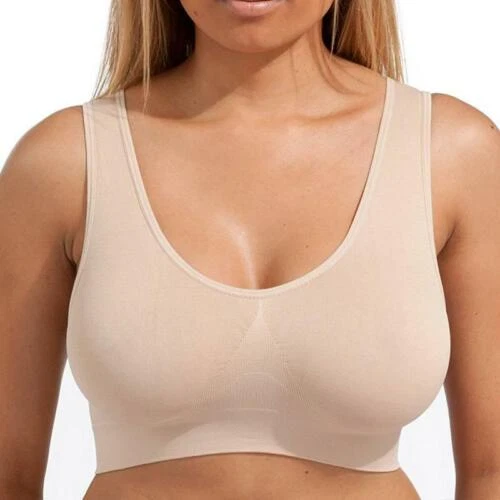 Women's 1/2/3-Pack Seamless Wireless Bra Sports Bras Comfortable Yoga Bra - Image 2 of 4