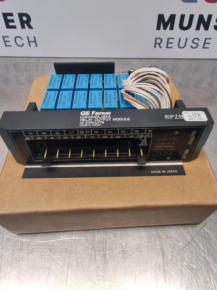 GE Fanuc IC610MDL182A Relay Output Module 16 Circuits - Image 4 of 4