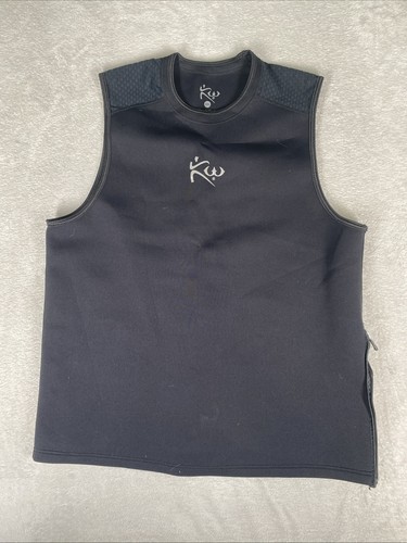 Kutting Weight Sauna Vest Men's 3XL SweatTech Black Neoprene Weight Loss