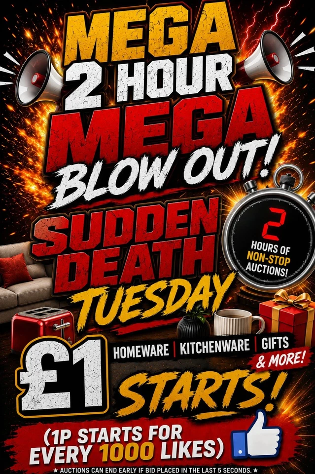 MEGA BLOW OUT TUESDAY! How Many Items Can we Do!!