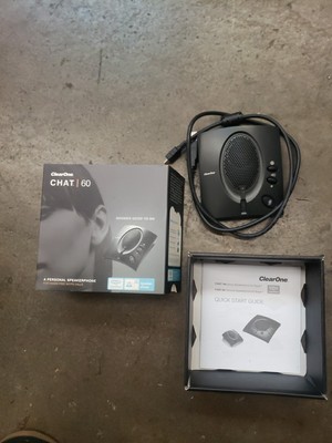 ClearOne Chat 60 Personal Speakerphone for Skype 910-159-251 BRAND NEW OPEN BOX