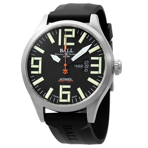 Ball Engineer Master II Aviator Automatic Black Dial Men's Watch NM2050C-P1A-BK