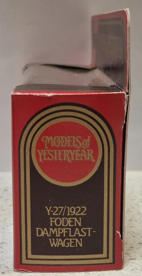Matchbox Models of Yesteryear Y27 1922 Fodensteam Lorry Ask for Tate & Lyle's  - Image 4 of 4