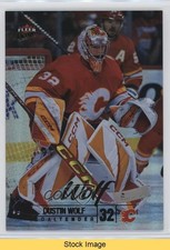 2024-25 Upper Deck Fleer Ultra Rainbow Foil Dustin Wolf #149 READ 1ta3
