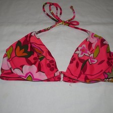 Victoria's Secret Bikini Top floral 36C USED