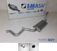 Imasaf ESD Auspuff Endtopf für Ford Consul Turnier+Granada Kombi 1.7+2.0+2.5 D