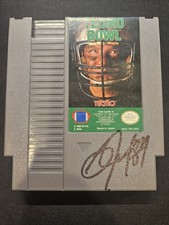 Bo Jackson signed NES Nintendo Tecmo Bowl Beckett Authenticated